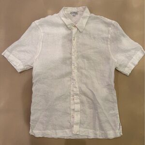 James Perse Standard fit linen shirt